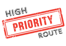 High Priority Route High Priority Route